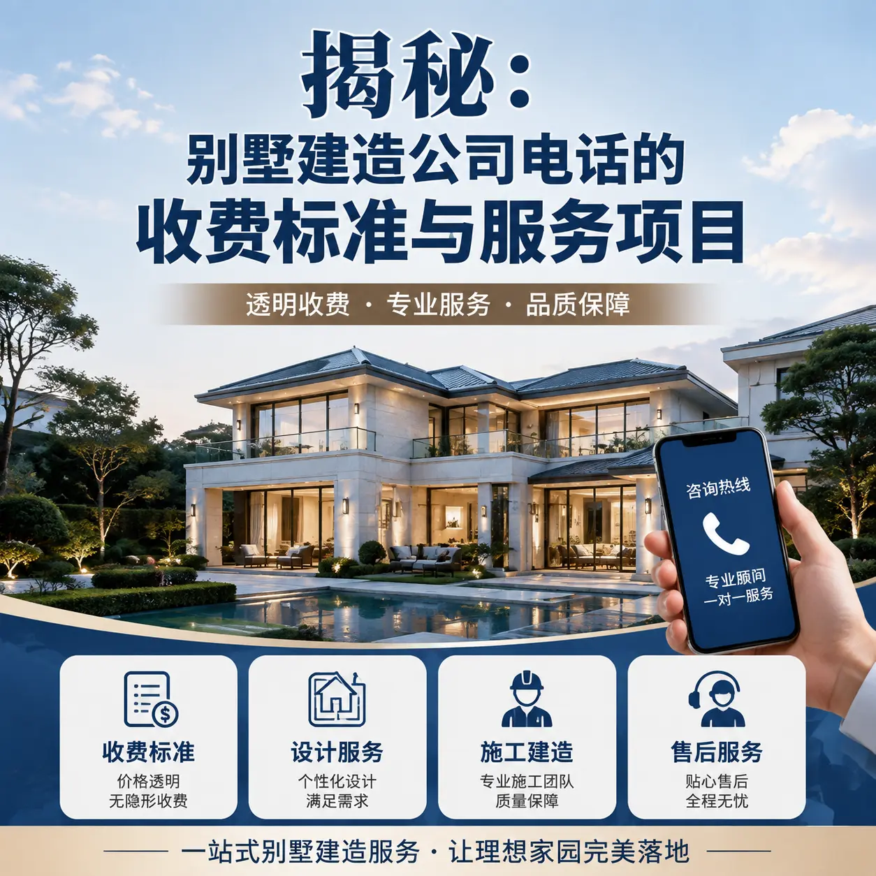 揭秘：黔东南别墅建造公司电话的收费标准与服务项目