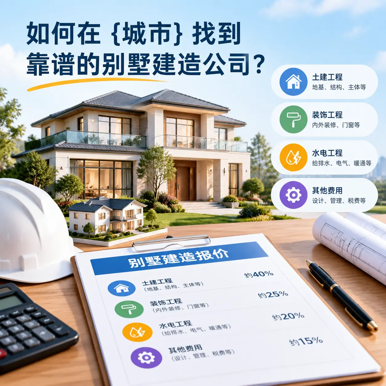 如何在 黔东南 找到靠谱的别墅建造公司？