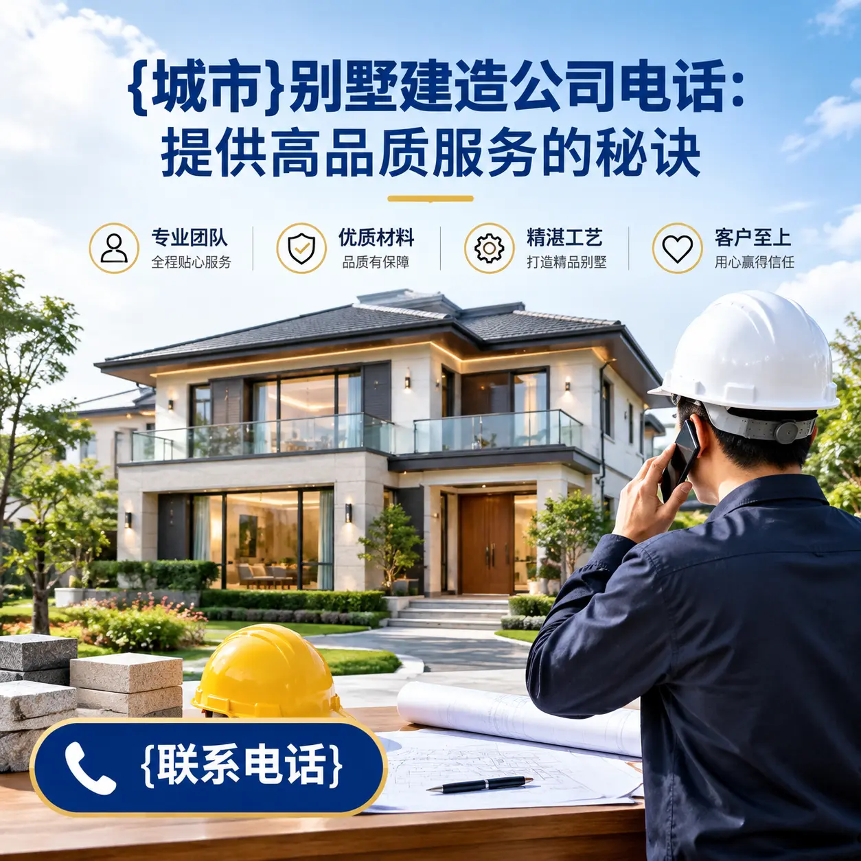 黔东南别墅建造公司电话：提供高品质服务的秘诀