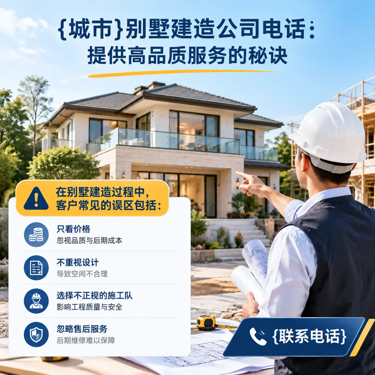 黔东南别墅建造公司电话：提供高品质服务的秘诀