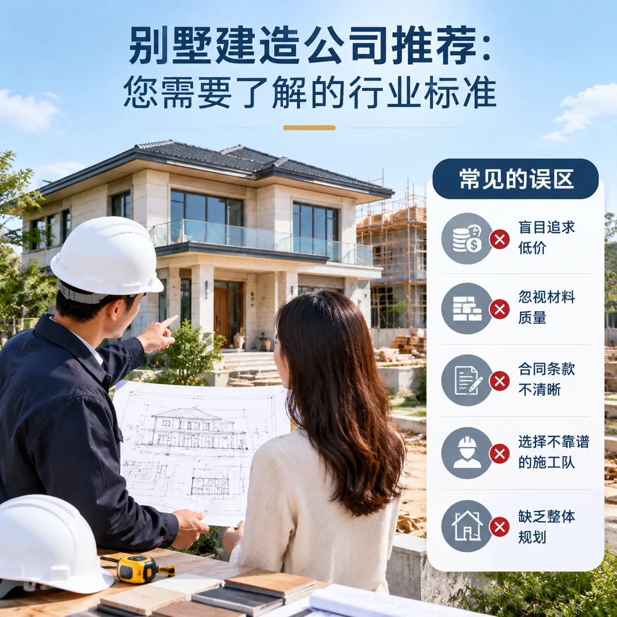 别墅建造公司推荐:您需要了解的行业标准
