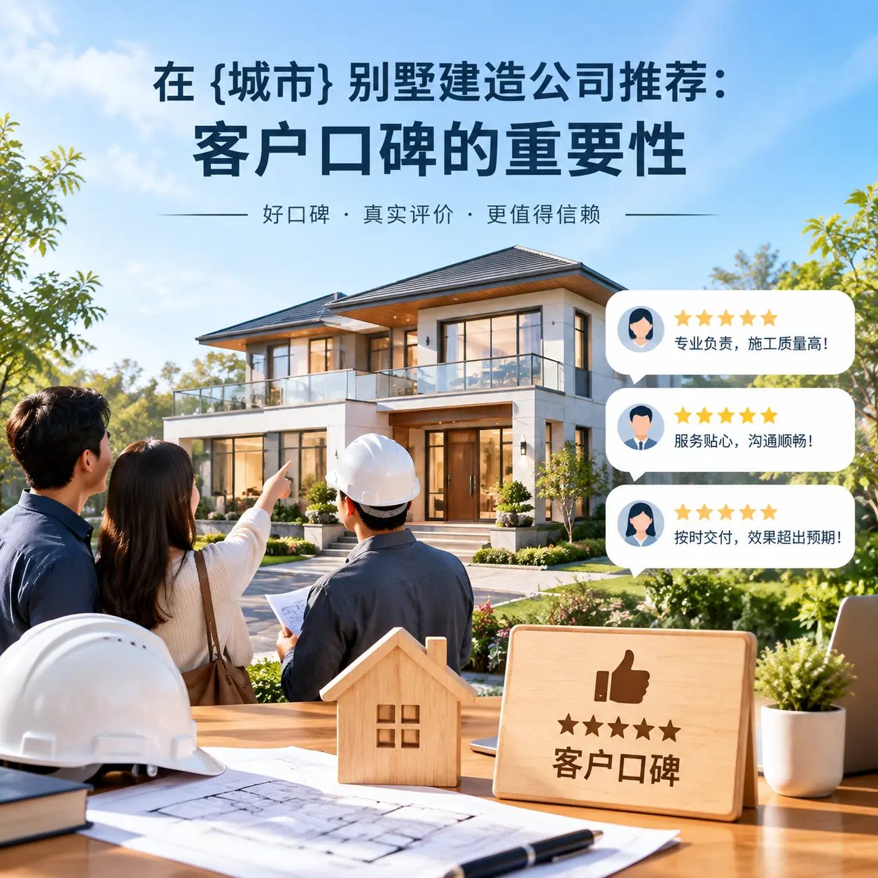 在 黔东南 别墅建造公司推荐：客户口碑的重要性