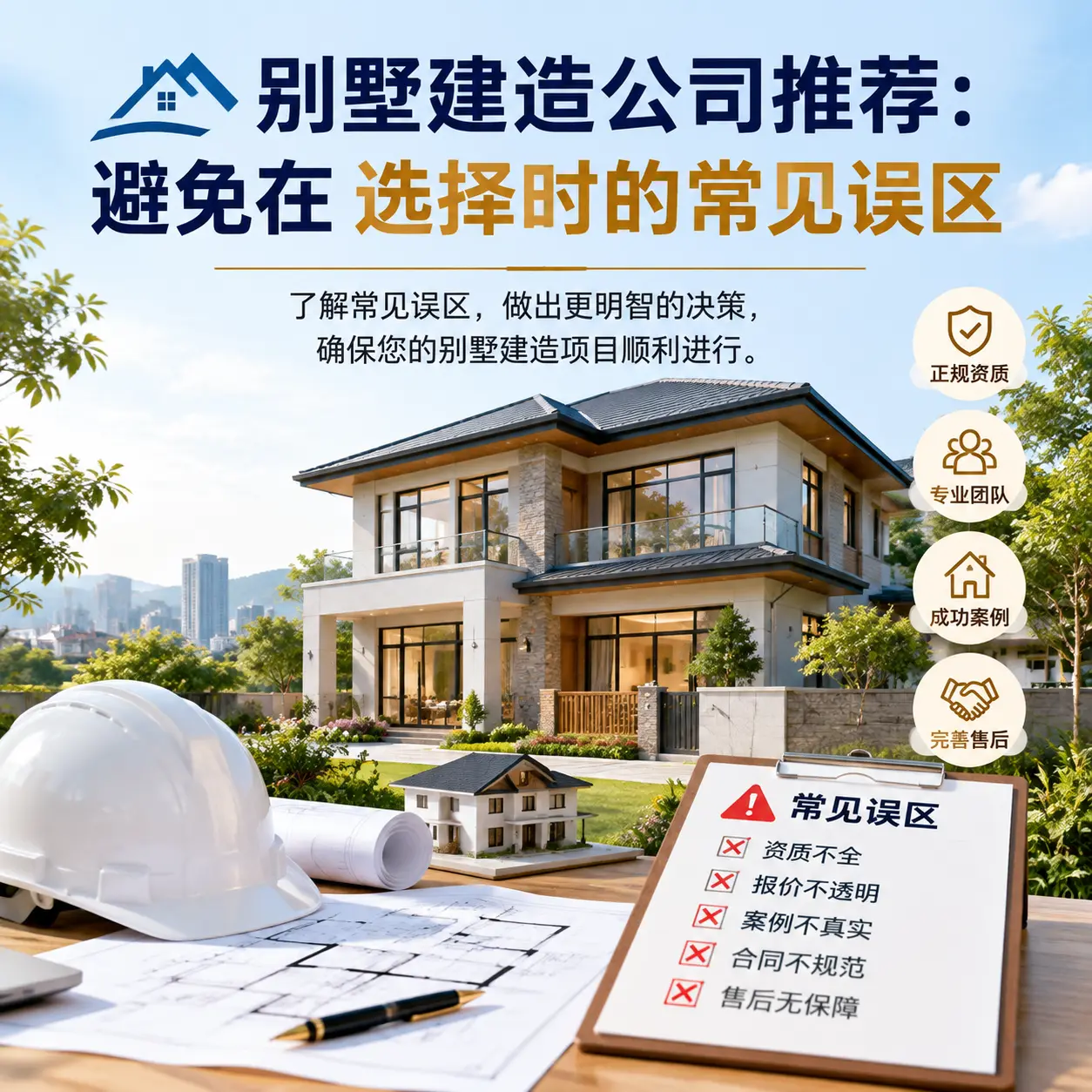 别墅建造公司推荐：避免在 黔东南 选择时的常见误区