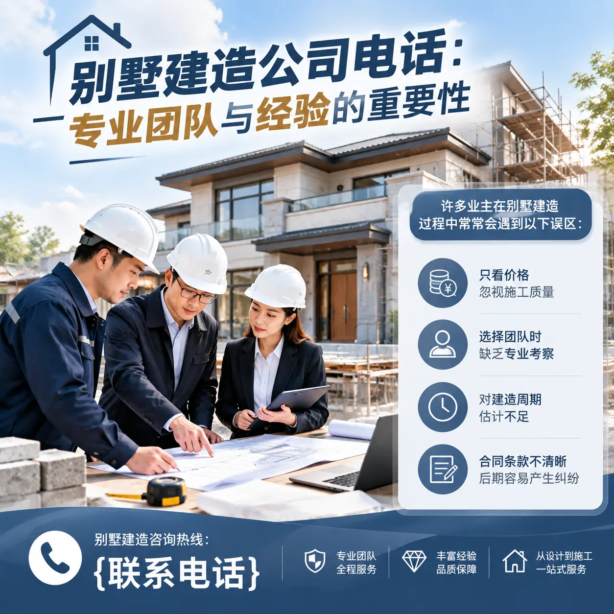 黔东南别墅建造公司电话：专业团队与经验的重要性