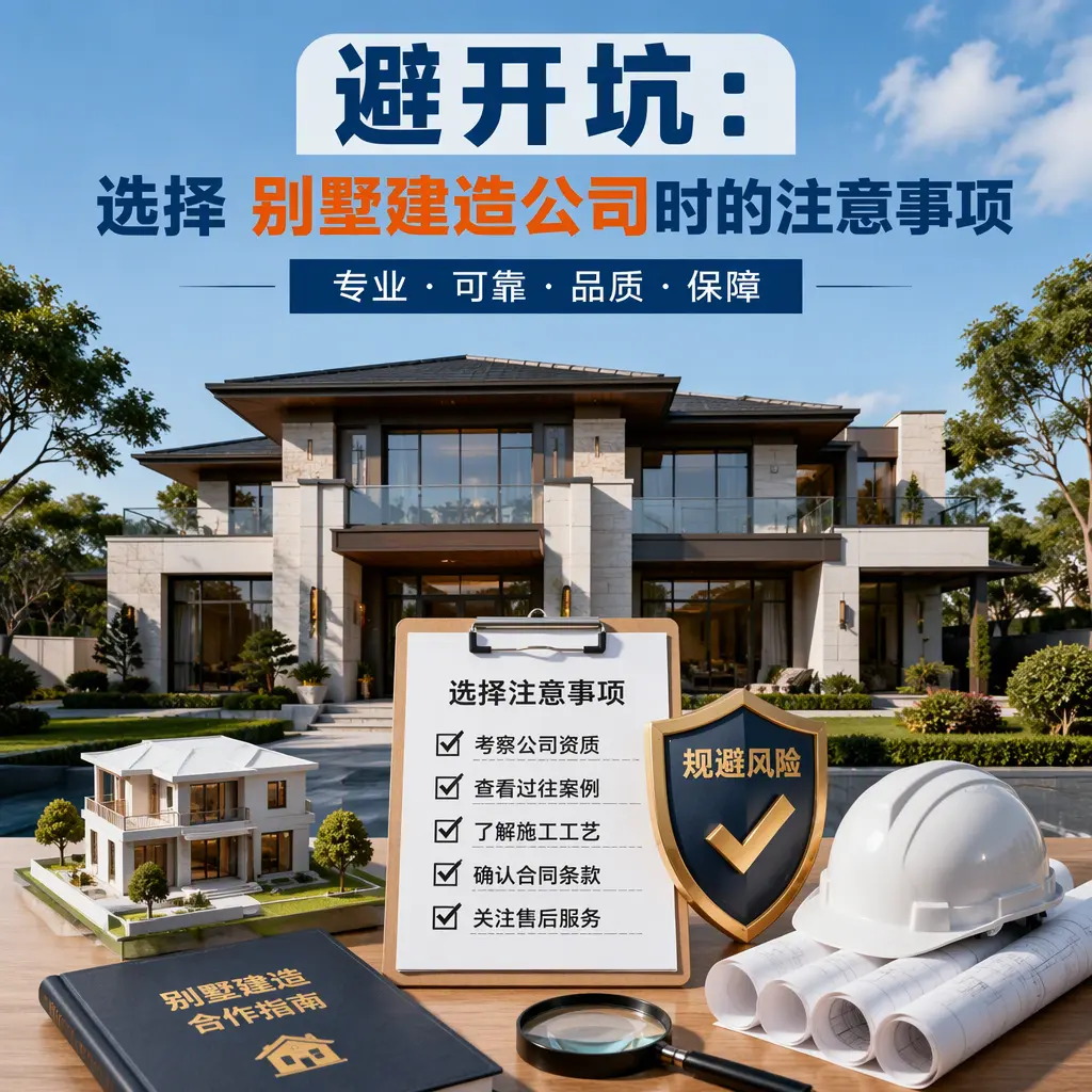 避开坑：选择 黔东南 别墅建造公司时的注意事项