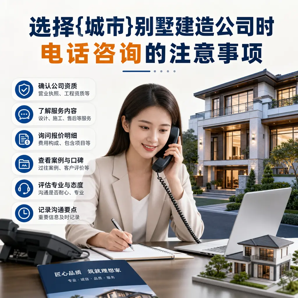 选择黔东南别墅建造公司时，电话咨询的注意事项
