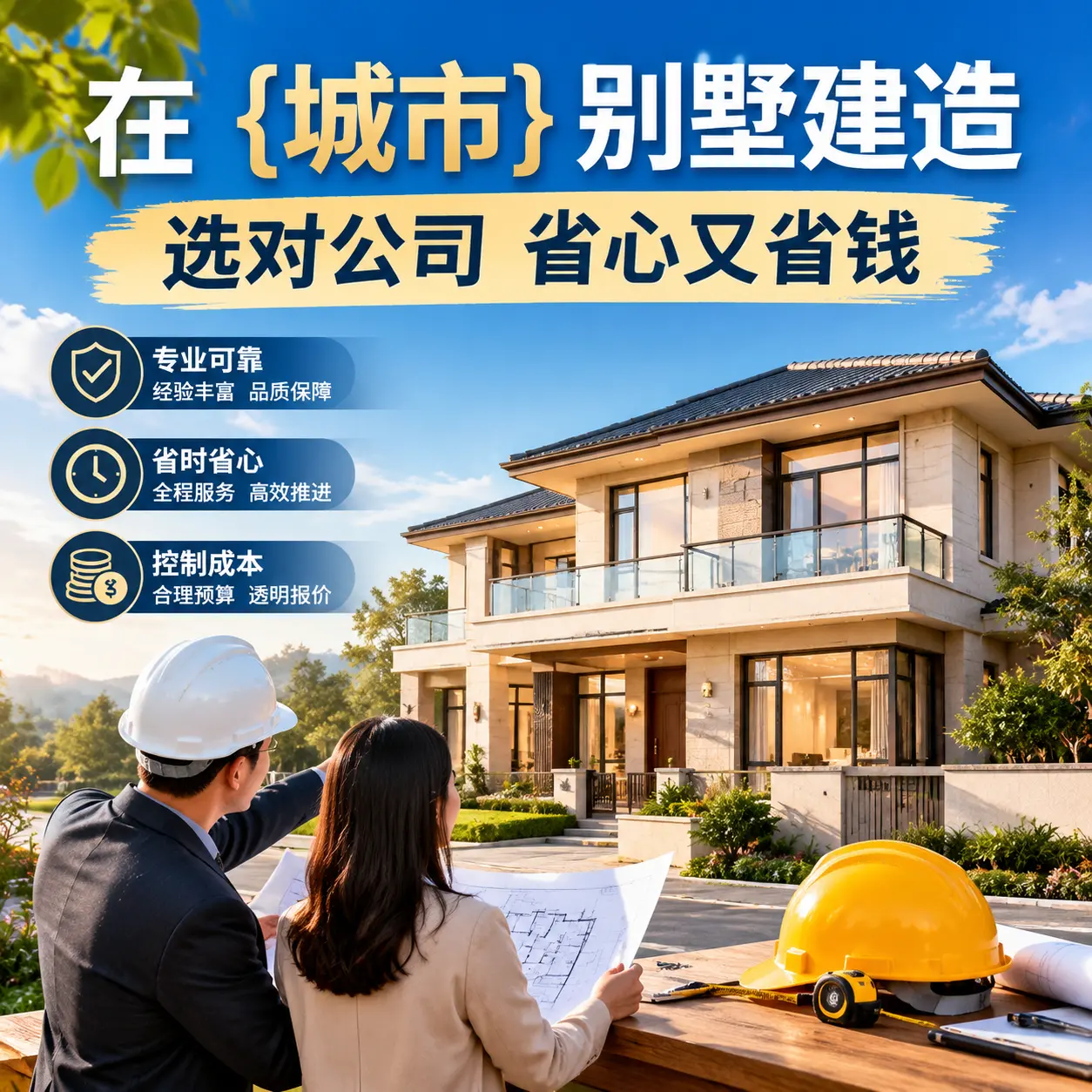 在 黔东南 别墅建造,选对公司省心又省钱