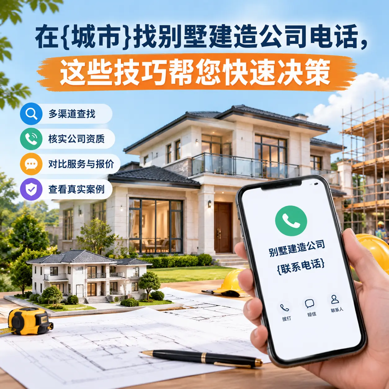 在黔东南找别墅建造公司电话,这些技巧帮您快速决策