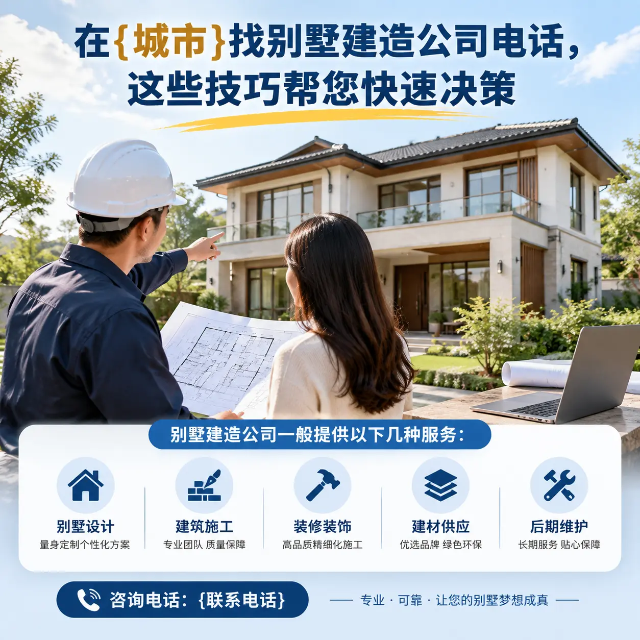 在黔东南找别墅建造公司电话,这些技巧帮您快速决策